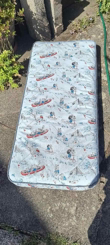 Photo of free Old cot mattress (Malvern Link WR14) #1