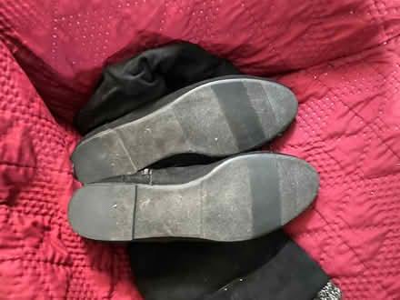 Photo of free Black boots 39 (Mitcham CR4) #2