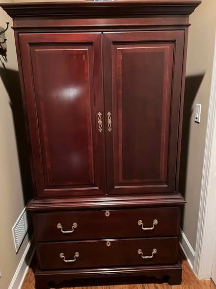 Photo of free Solid cherry cabinet (South forsyth) #2