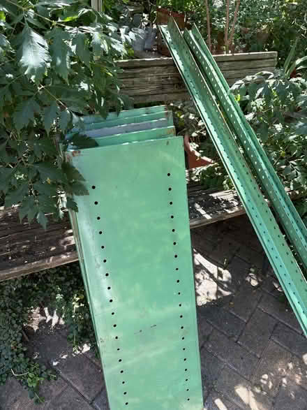 Photo of free Metal shelving (London W3) #1