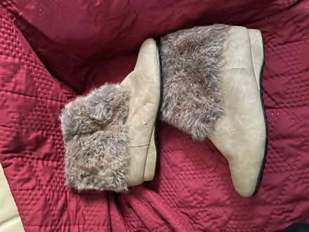 Photo of free Beige suede boots 5/6 (Mitcham CR4) #1