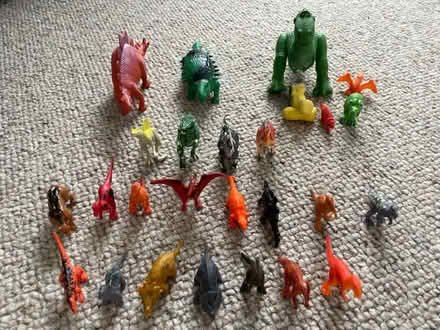 Photo of free 25 Mini Toy Dinosaurs (Chigwell IG7) #1