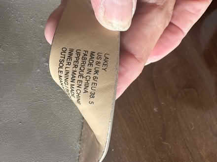 Photo of free Sandals (Burlington) #2