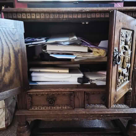 Photo of free Antique cupboard (Rose Green PO21) #2