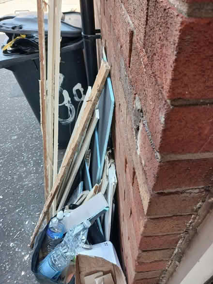 Photo of free Pieces of plasterboards, wooden Pieces etc. (Deepdale PR1) #1