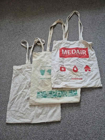 Photo of free 3 cotton tote bags (Tunbridge Wells) #1