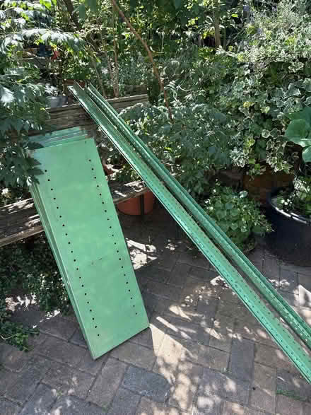 Photo of free Metal shelving (London W3) #2