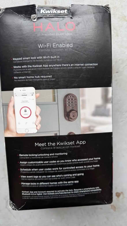 Photo of free Kwikset Halo WiFi keypad smart lock (32832) #3