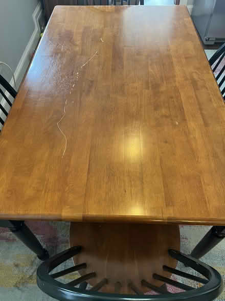 Photo of free Table and four chairs (Brookland/Fort Totten) #2