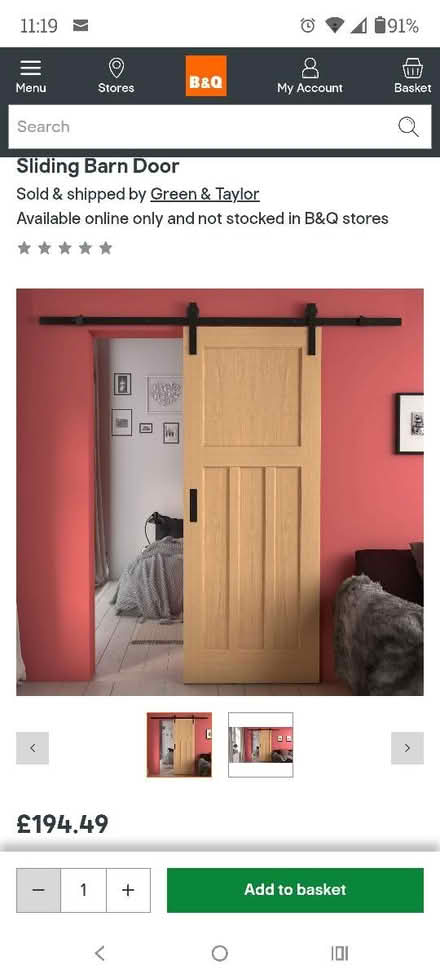 Photo of free Solid Wood Door 1930's being gifted (St Helens, Isle of Wight) #1