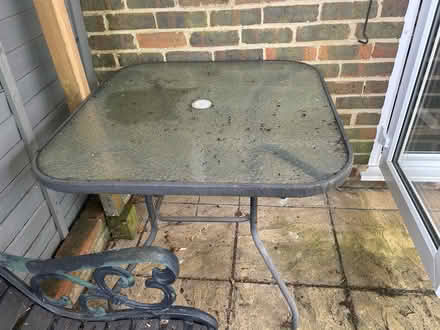 Photo of free Outdoor table (Woodcote RG8) #1