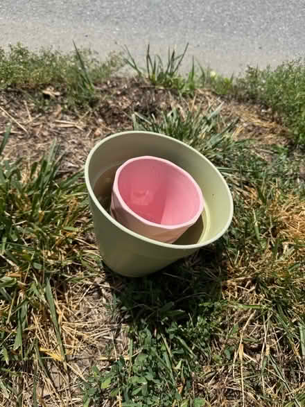 Photo of free Plant pots (Belmont) #1