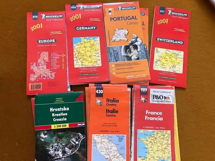 Photo of free Old Europe road maps (Otford) #1
