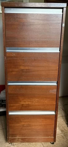 Photo of free Large Wooden Filing Cabinet (Sherwood NG5) #1