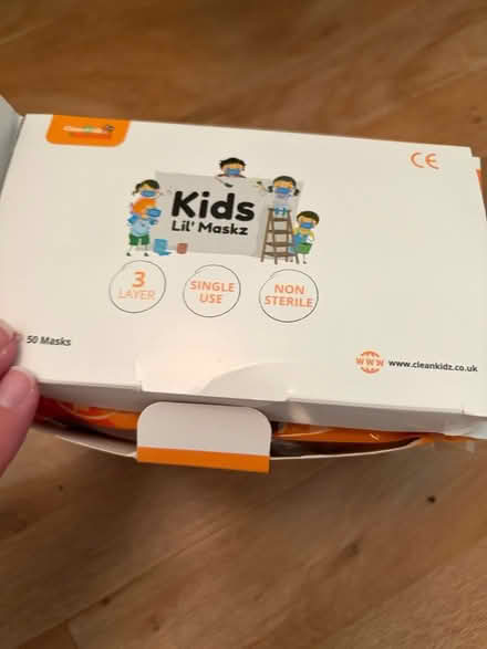 Photo of free Box of kids face masks (Leigh on sea SS9) #1