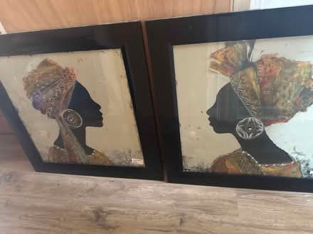 Photo of free Set of Artwork in black frames (Edmonton Green) #1