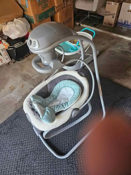 Photo of free Swing, Mini Crib & baby walker (Grand Prairie) #2