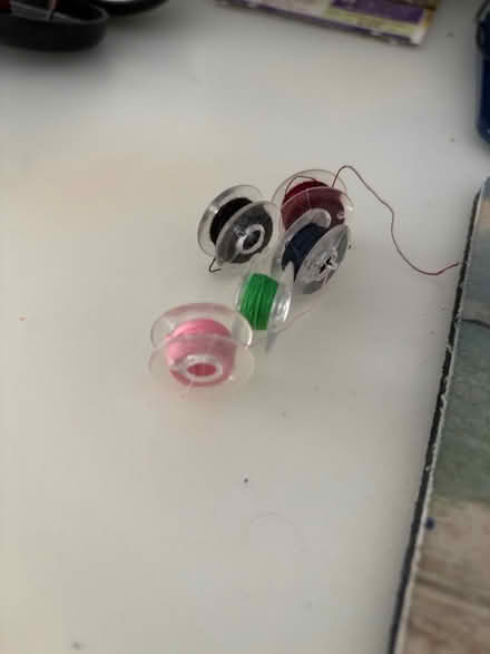 Photo of free Box of sewing reels, spools (G74) #3