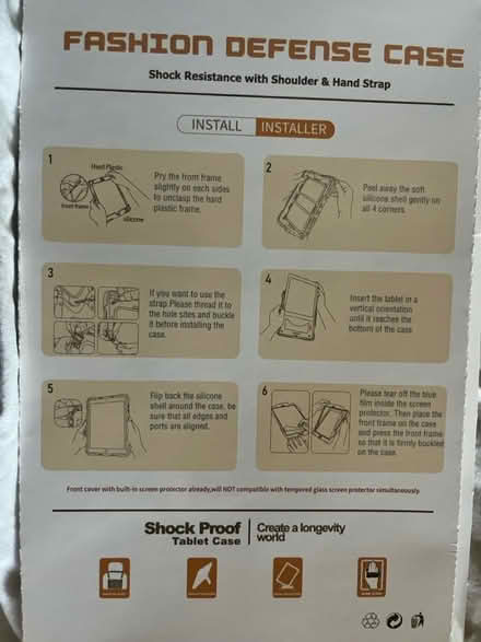 Photo of free Case for Samsung tablet (Hacienda and Capri) #4