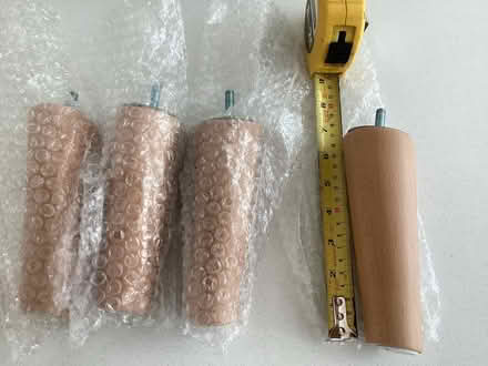 Photo of free Sofa legs Wooden set of 4 (Lower Earley) #1