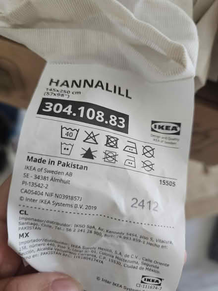 Photo of free Ikea curtains, long (Finchley N32) #1