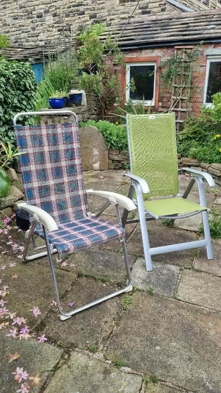 Photo of free Reclining Garden chairs (Mottram SK14) #1