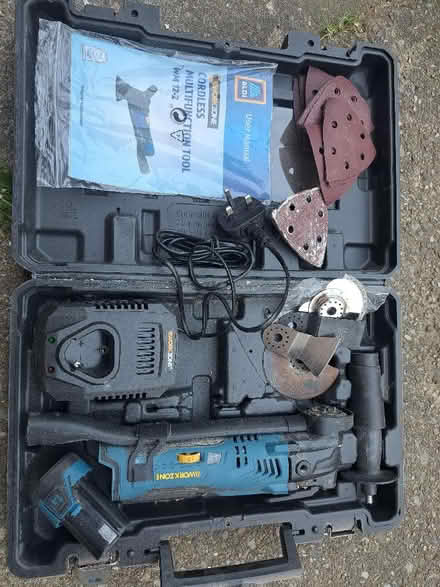 Photo of free Cordless multi-tool (BUT charger needs repair) (Heeley Green S14) #1