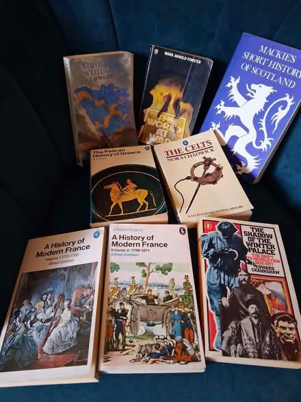 Photo of free Paperback history books (Craigmount EH12) #1