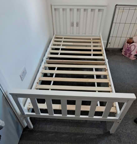 Photo of free single bed mattress kitchen table (Ilford) #1