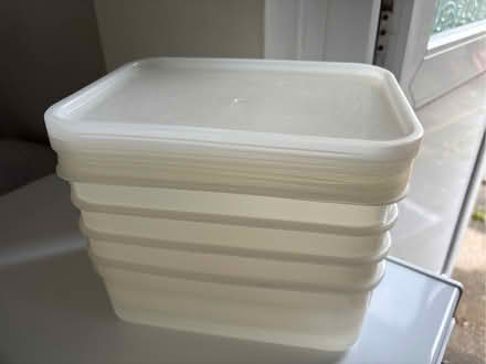 Photo of free 4 rectangular tubs (Hala LA1) #1