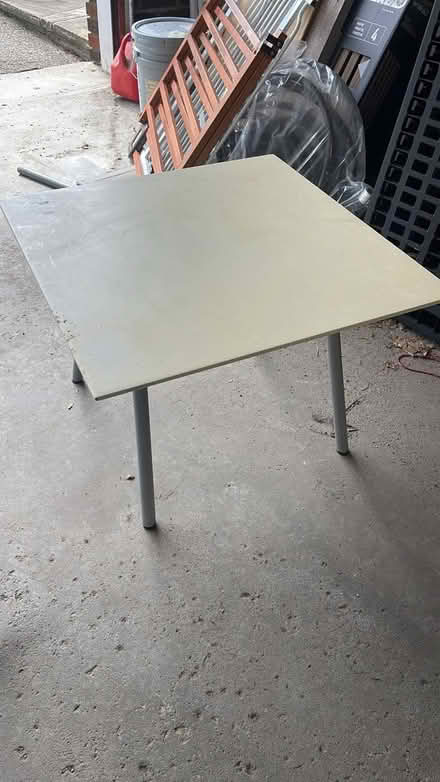 Photo of free Small square table (Warden and Sheppard) #1