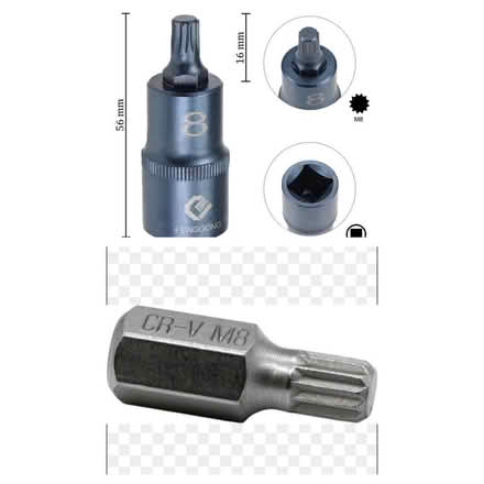 Photo of M8 Spline bit or socket (Mapperly NG3) #1