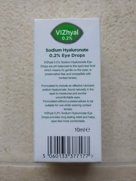 Photo of free VIZhyal Eye drops (St Andrew's BS7) #2