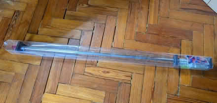 Photo of free Extending curtain pole with pink finials (Woodham Ferrers CM3) #1