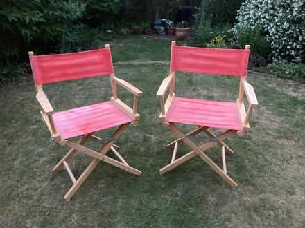 Photo of free Two directors chairs (Ham TW10) #1