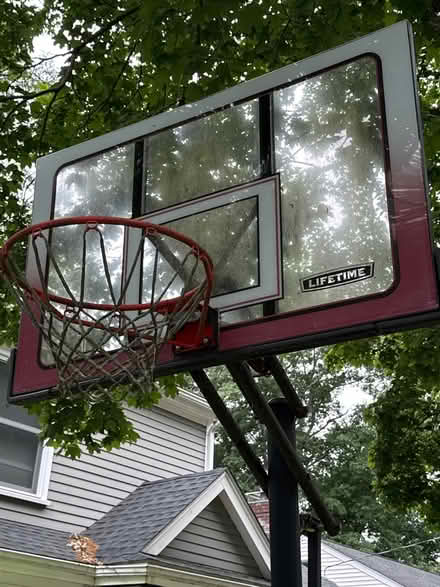 Photo of free Basketball goal (West Roxbury) #3