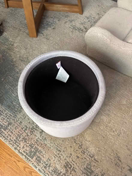 Photo of free Small ottoman with storage (Walnut Creek) #2