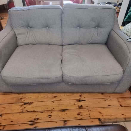 Photo of free Grey sofa bed two seater (Aldrington BN3) #1