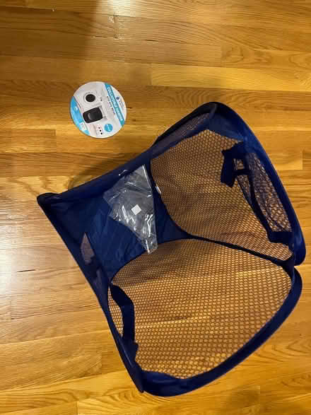 Photo of free small collapsible mesh hamper (Porter Square) #3