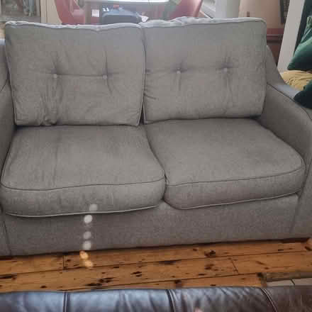 Photo of free Grey sofa bed two seater (Aldrington BN3) #3