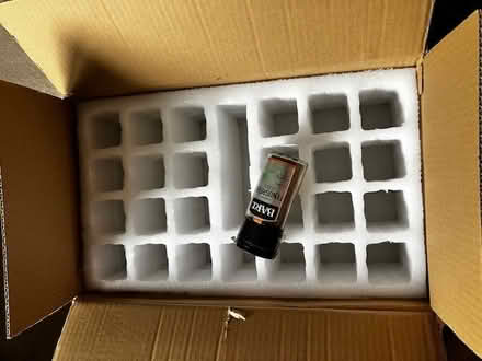 Photo of free Cardboard box with foam packing to keep small items safe (Craigleith EH4) #1