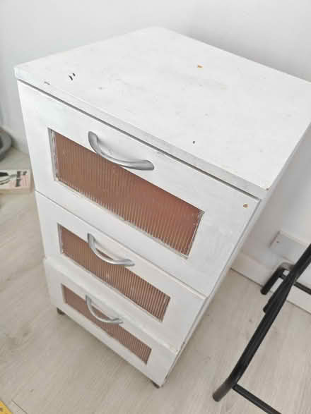 Photo of free 3 draw wooden unit (Shooters hill SE18) #1