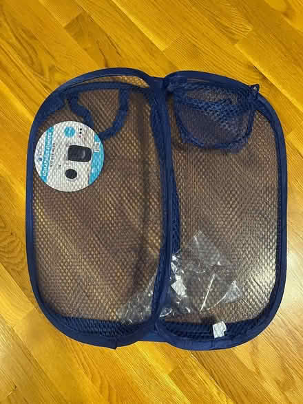 Photo of free small collapsible mesh hamper (Porter Square) #4