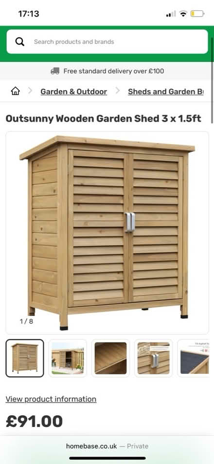 Photo of Outside shed (Oxford) #1