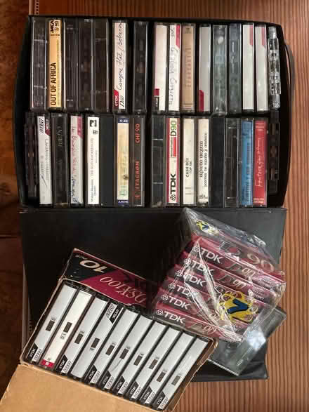 Photo of free Cassette collection + blank tapes (Wayland) #1