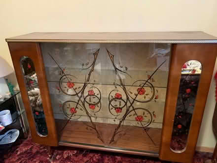 Photo of free Display Cabinet. Vintage (Ebbw Vale NP23) #1