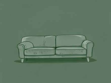 Photo of free Browm leather sofas good condision (Roade NN7) #1