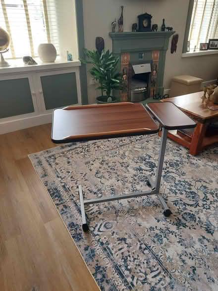 Photo of free Wheeted bedside table tray (Coldstream) #1