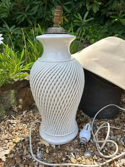 Photo of free White table lamp (Tunbridge Wells) #2