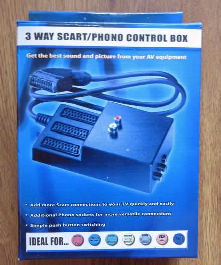 Photo of free 3-way Scart/Phono Control Box (Beccles NR34) #1